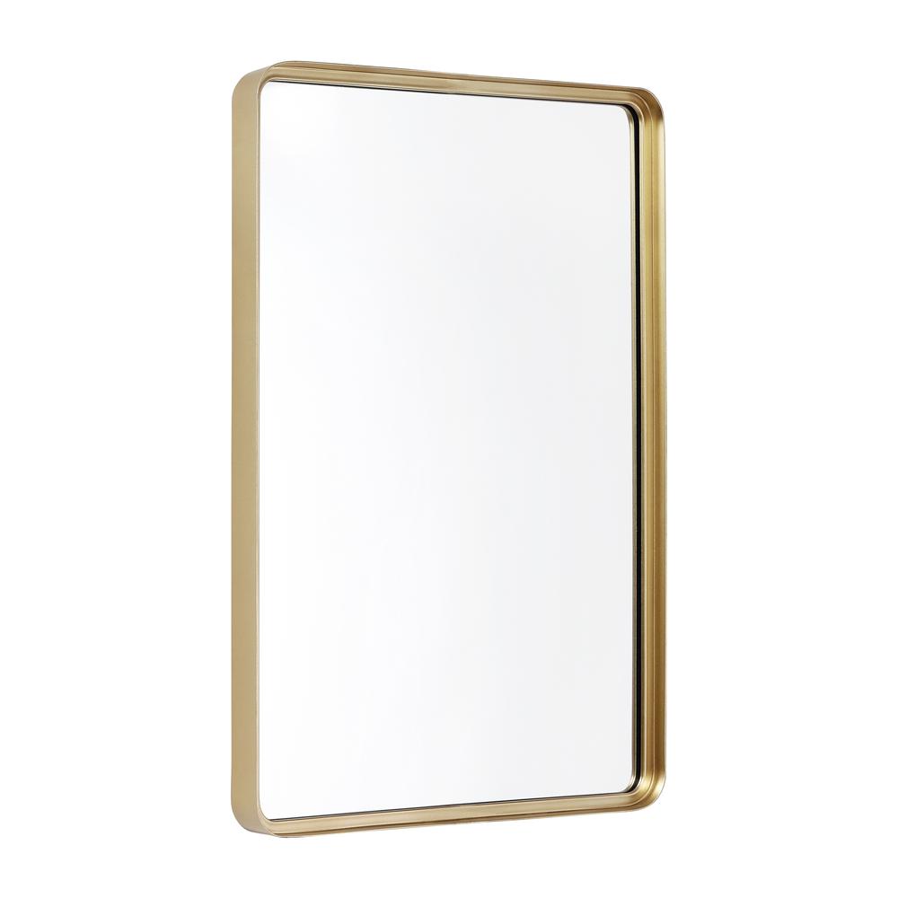 Contemporary Rectangular Deep Frame Decorative Wall Mirror