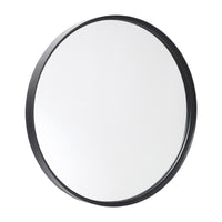 Modern 30 Inch Round Wall Mount Accent Mirror