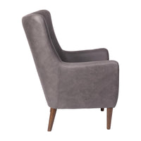 Modern Commercial Grade Wingback Accent Chair