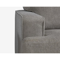 Accent Chair with Loose Back Cushions, Self Welting, And Wood Legs