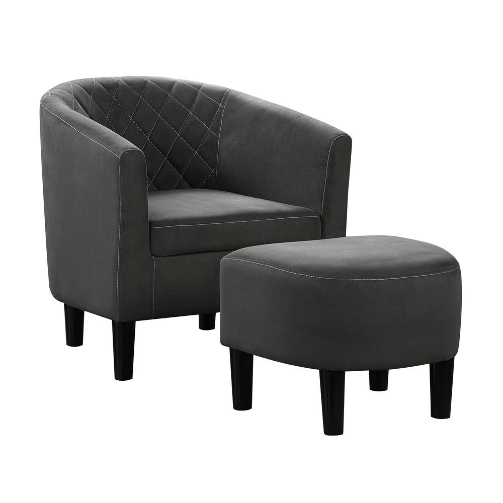 Take a Seat Roosevelt Accent Chair with Ottoman