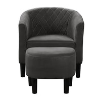 Take a Seat Roosevelt Accent Chair with Ottoman