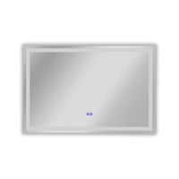 CHLOE Lighting LUMINOSITY- Back Lit Rectangular TouchScreen LED Mirror 3 Color Temperatures 3000K-6000K 36" Wide