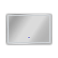 CHLOE Lighting- LUMINOSITY Back Lit Rectangular TouchScreen LED Mirror 3 Color Temperatures 3000K-6000K 36" Wide