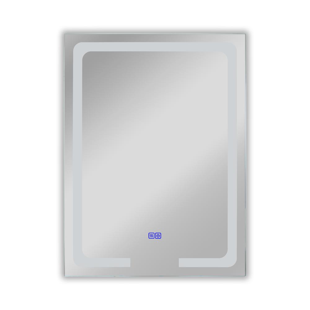 CHLOE Lighting LUMINOSITY- Back Lit Rectangular TouchScreen LED Mirror 3 Color Temperatures 3000K-6000K 32" Height