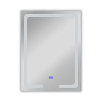 CHLOE Lighting LUMINOSITY- Back Lit Rectangular TouchScreen LED Mirror 3 Color Temperatures 3000K-6000K 32" Height