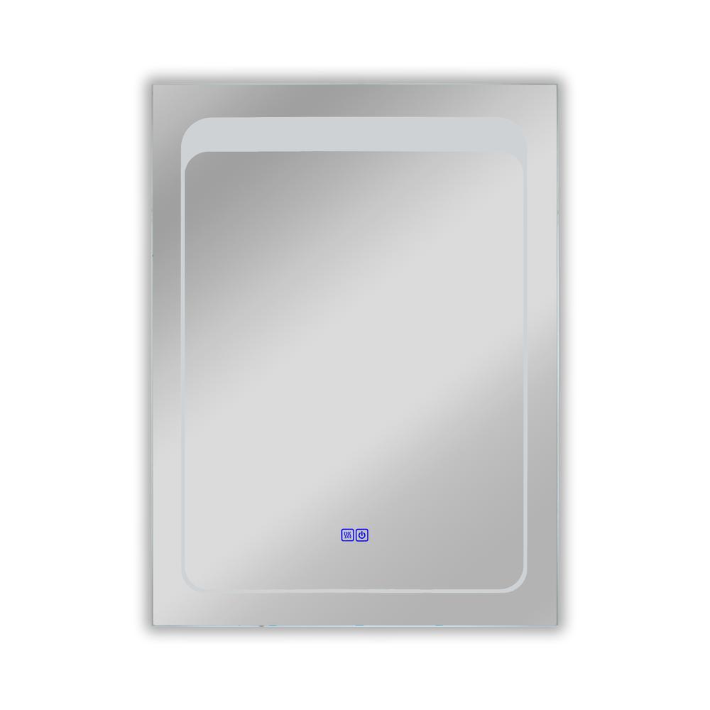 CHLOE Lighting- LUMINOSITY Back Lit Rectangular TouchScreen LED Mirror 3 Color Temperatures- 3000K-6000K 32" Height