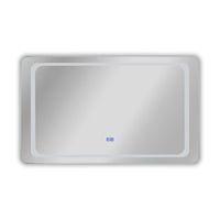 CHLOE Lighting LUMINOSITY Back Lit Rectangular TouchScreen LED Mirror 3 Color Temperatures 3000K-6000K 39" Wide