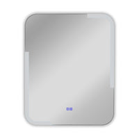 CHLOE Lighting LUMINOSITY Back Lit Rectangular TouchScreen LED Mirror 3 Color Temperatures 3000K-6000K 30" Height