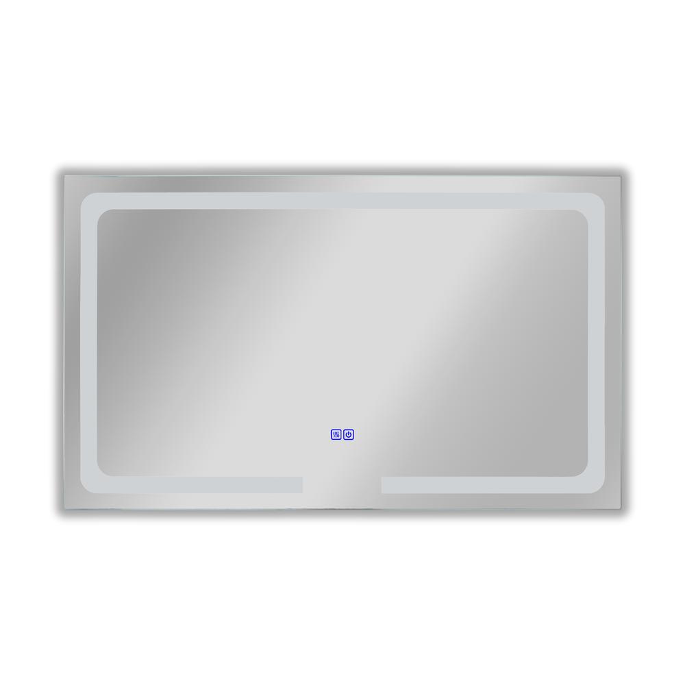 CHLOE Lighting LUMINOSITY- Back Lit Rectangular TouchScreen LED Mirror 3 Color Temperatures 3000K-6000K 39" Wide