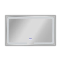 CHLOE Lighting LUMINOSITY- Back Lit Rectangular TouchScreen LED Mirror 3 Color Temperatures 3000K-6000K 39" Wide