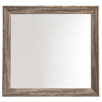 Kauffman Rectangular Dresser Mirror Washed Taupe