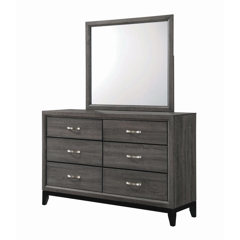 Watson Dresser Mirror Grey Oak