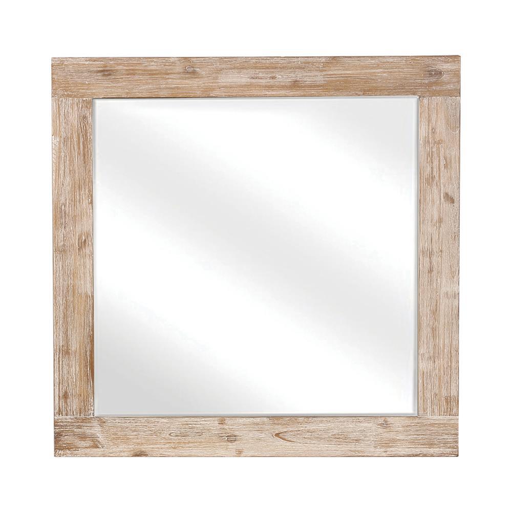 Marlow Rectangular Dresser Mirror Rough Sawn Multi