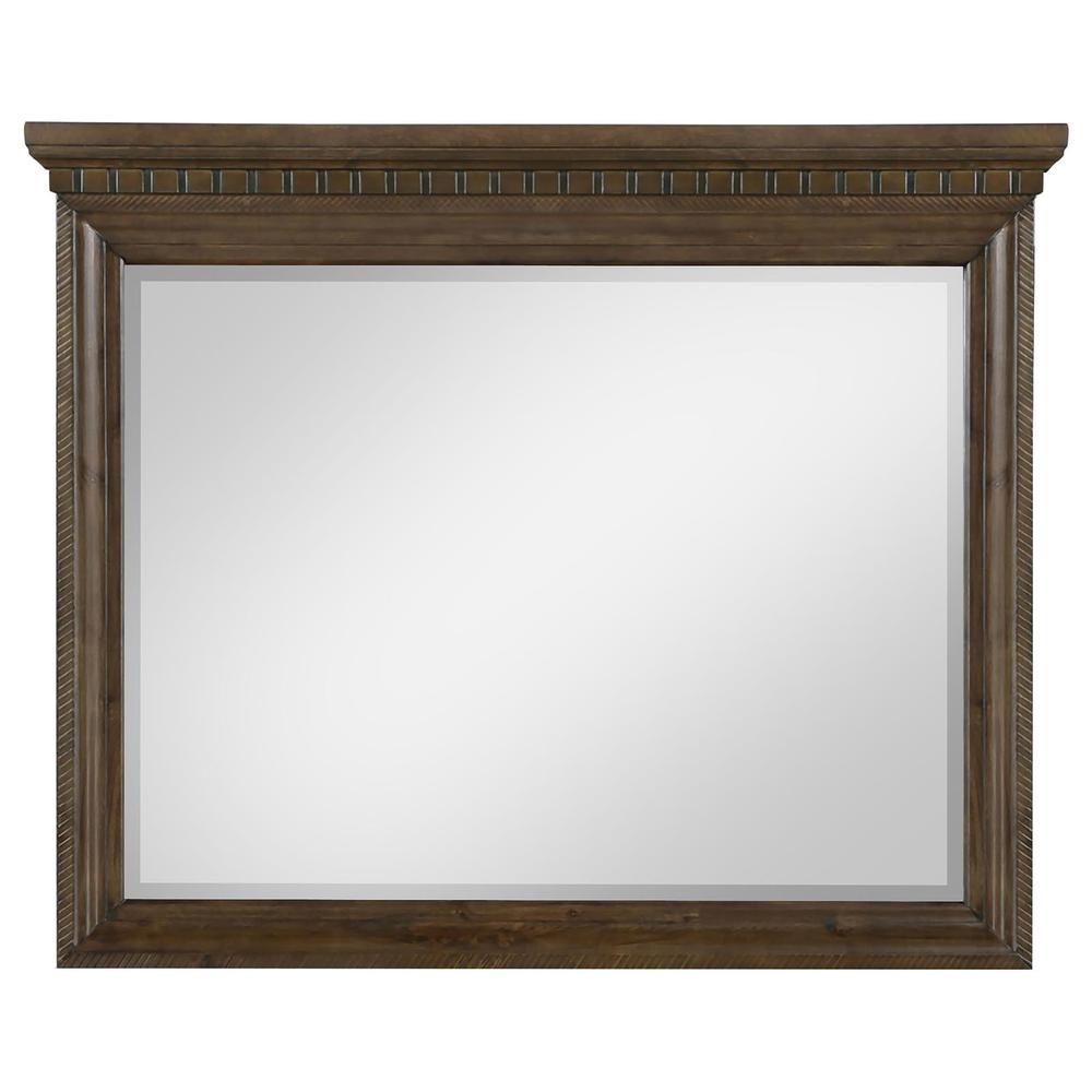 Bennington Rectangular Dresser Mirror Acacia Brown