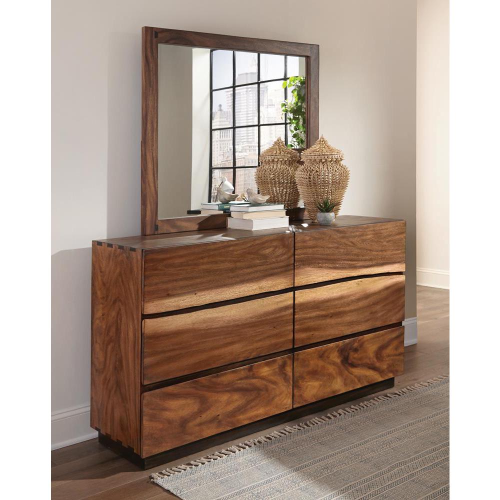 Winslow Dresser Mirror Smokey Walnut