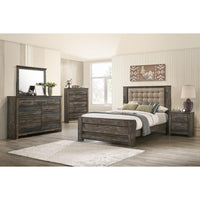 Ridgedale Dresser Mirror Weathered Dark Brown