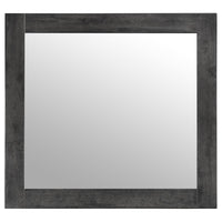 Lorenzo Rectangular Dresser Mirror Dark Grey