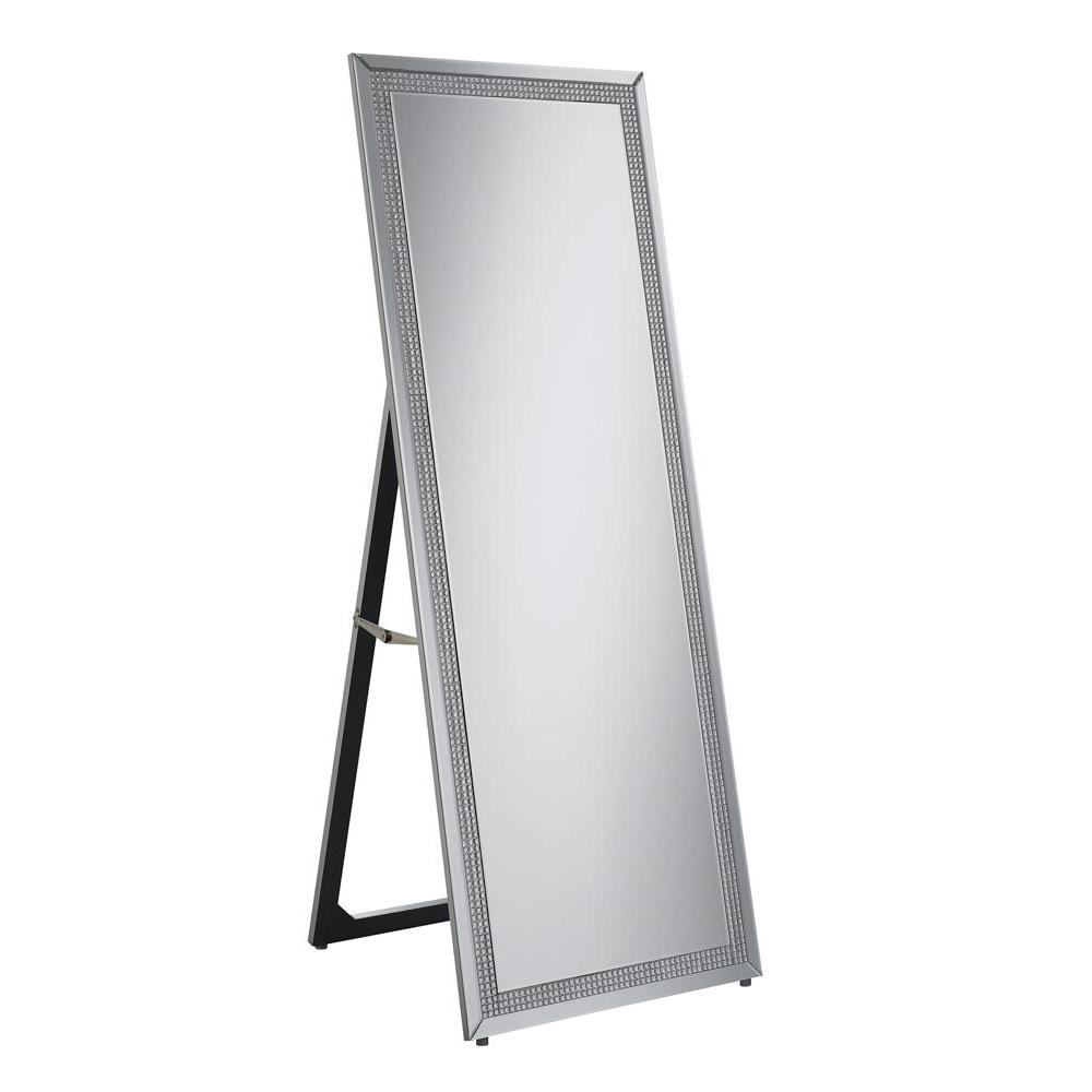 Giddish Cheval Floor Mirror Silver