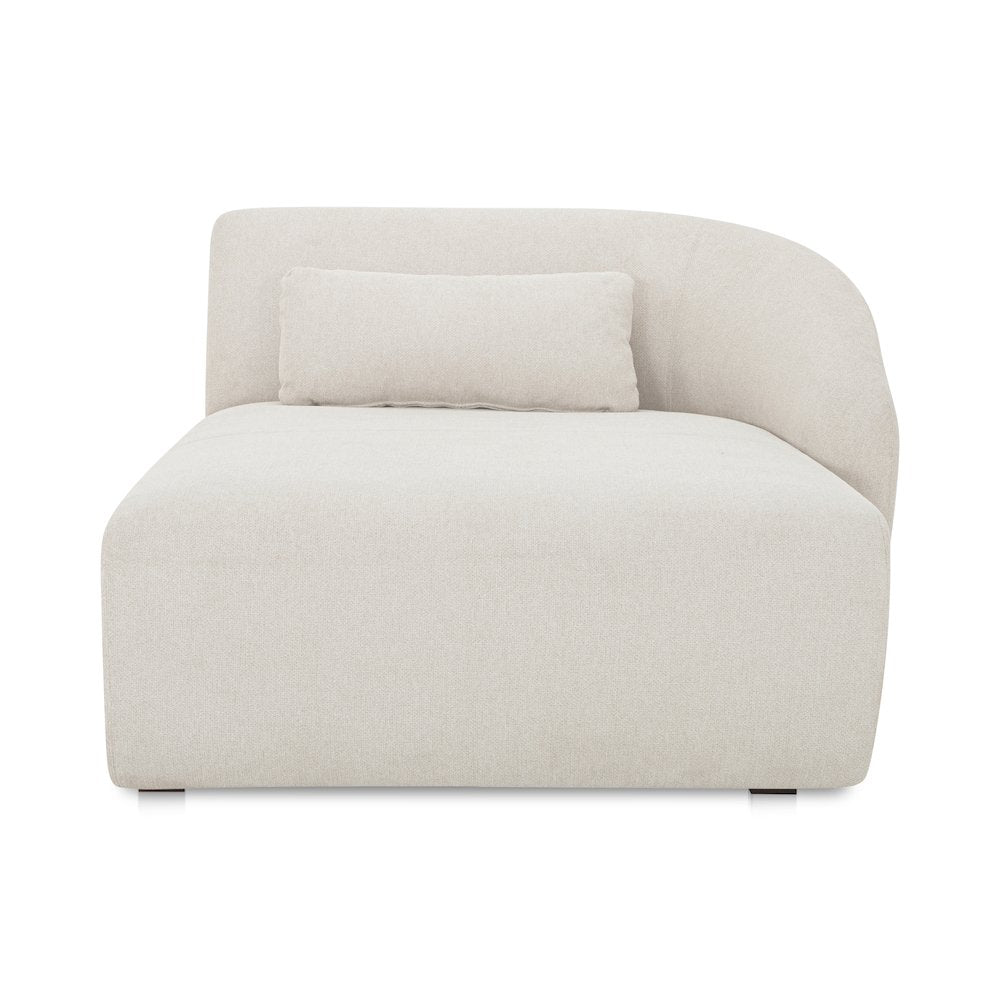 Amelia Right Arm Facing Chaise Warm White