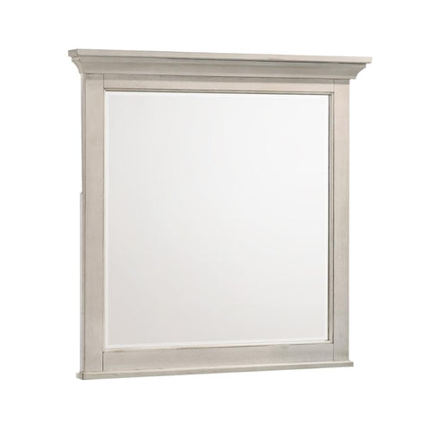 Mirror in Rustic White