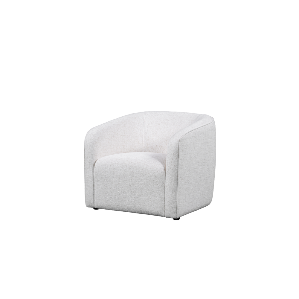 Cambell Club Chair, Off White