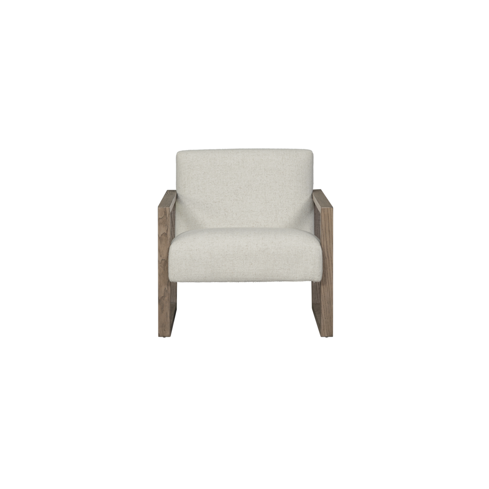 Upholstered Fabric Armchair