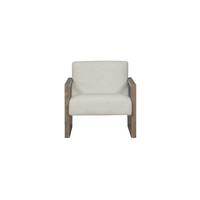 Upholstered Fabric Armchair