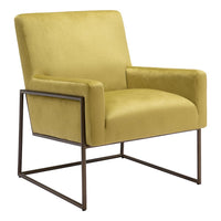 New York Accent Chair Olive Green