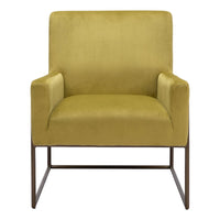 New York Accent Chair Olive Green