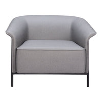 Burry Accent Chair Slate Gray