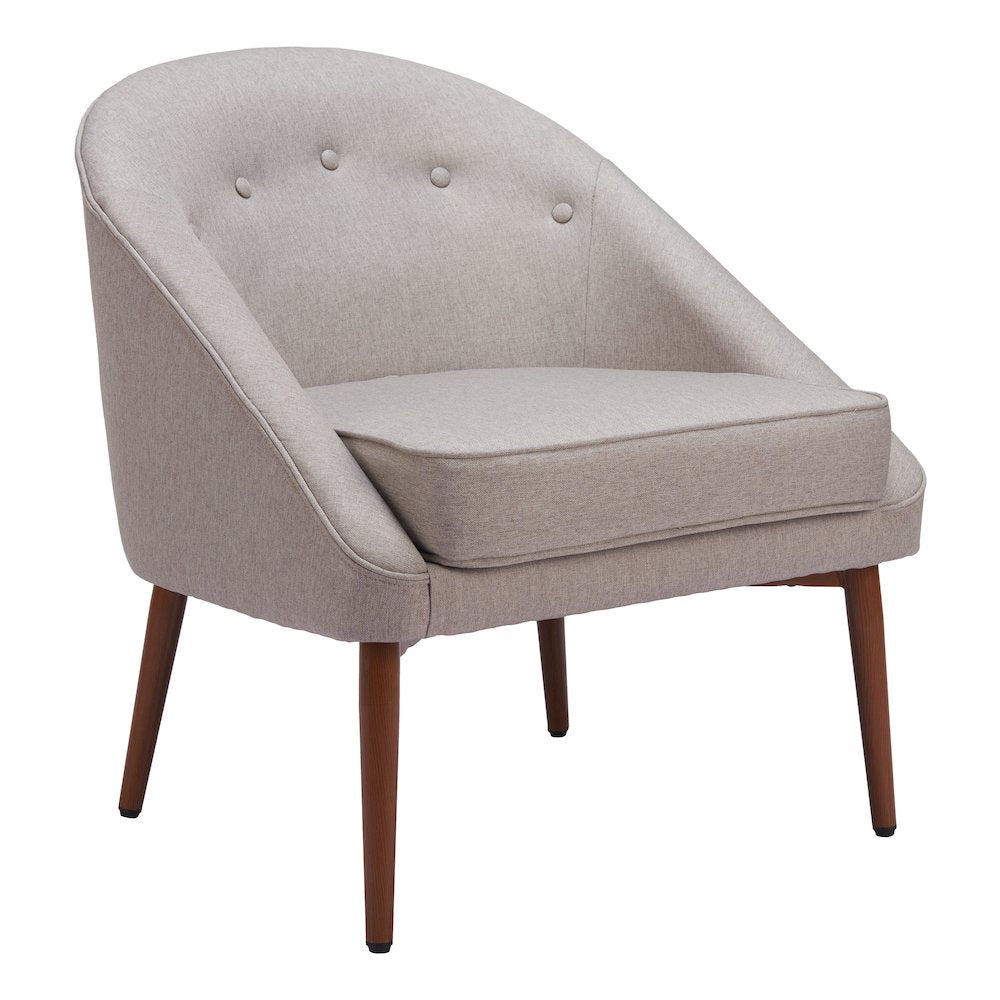 Carter Accent Chair Gray