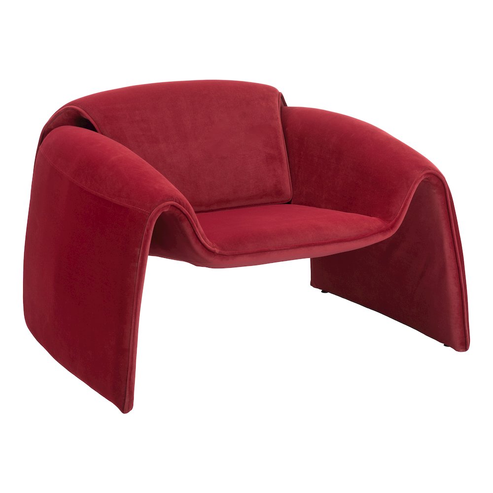 Horten Accent Chair Red