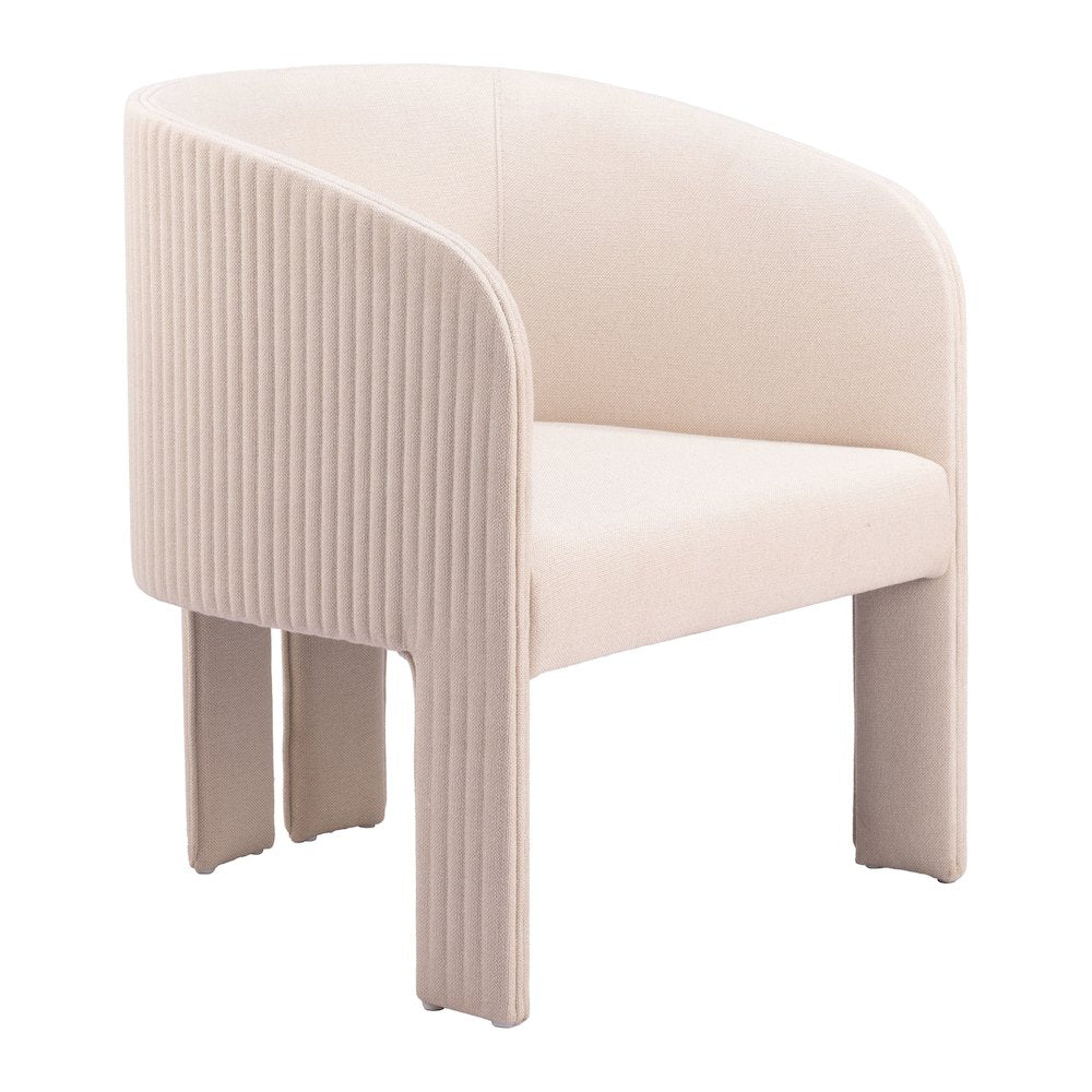 Hull Accent Chair Beige