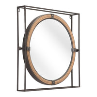 Capell Mirror Antique Gray