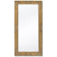 vidaXL Wall Mirror Baroque Style 39.4"x19.7" Gold, 243680