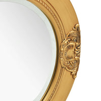 vidaXL Wall Mirror Baroque Style 19.7" Gold, 320345