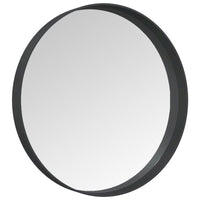 Wall Mirror Black 11.8"