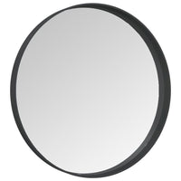 Wall Mirror Black 15.7"