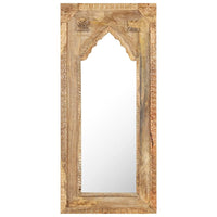 Mirror 19.7"x1.2"x43.3" Solid Mango Wood