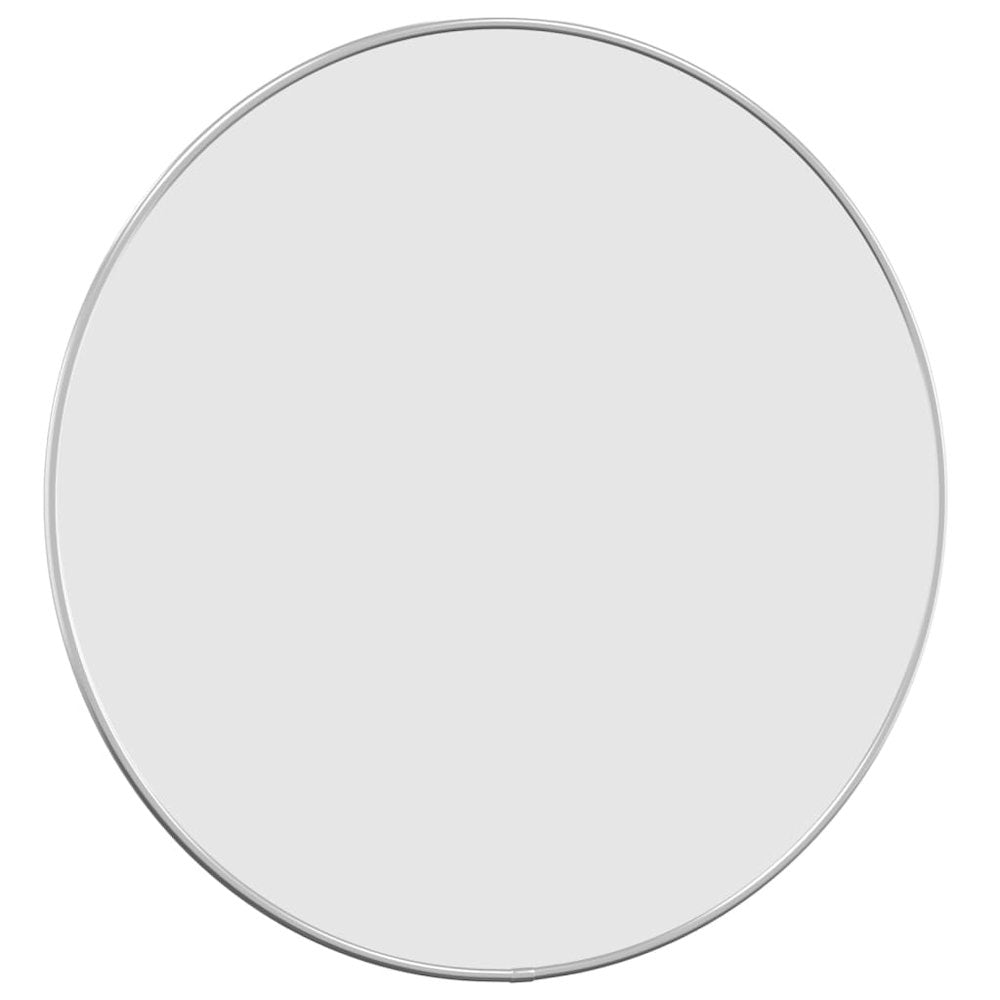 Wall Mirror Silver Ø 19.7" Round