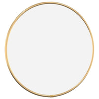 Wall Mirror Gold Ø 11.8" Round