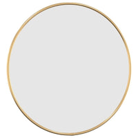 Wall Mirror Gold Ø 15.7" Round