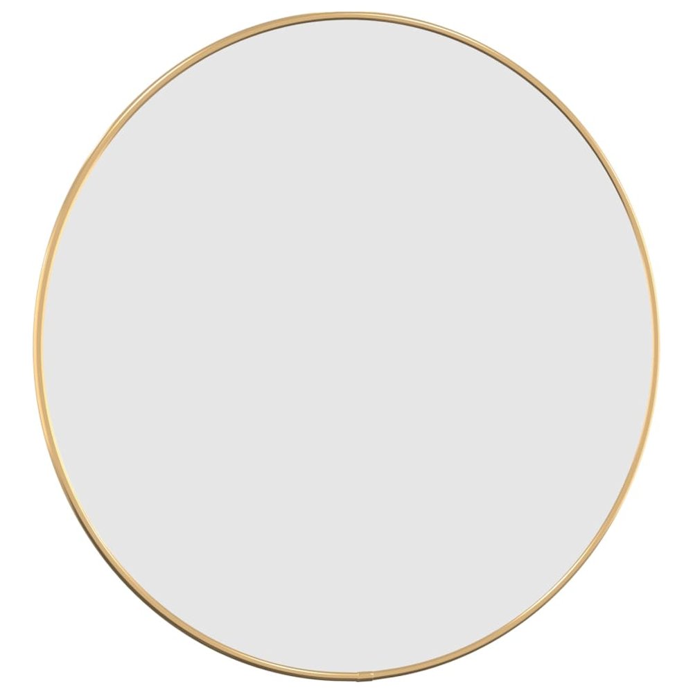 Wall Mirror Gold Ø 19.7" Round