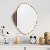 Wall Mirror Gold 19.7"x15.7"