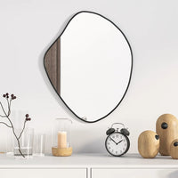 Wall Mirror Black 19.7"x15.7"