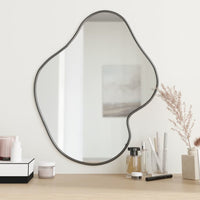 Wall Mirror Black 23.6"x19.7"