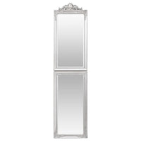 Free-Standing Mirror Silver 15.7"x63"