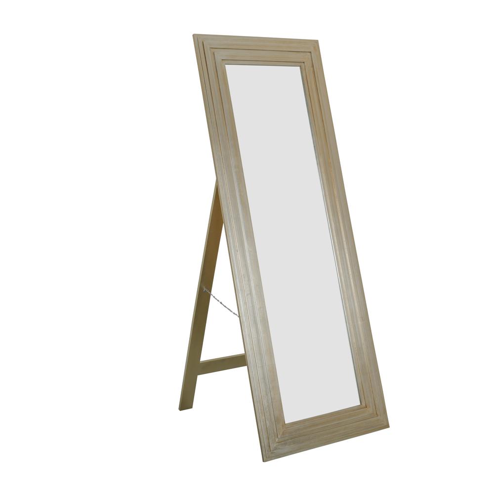 Cheval Mirror Silver