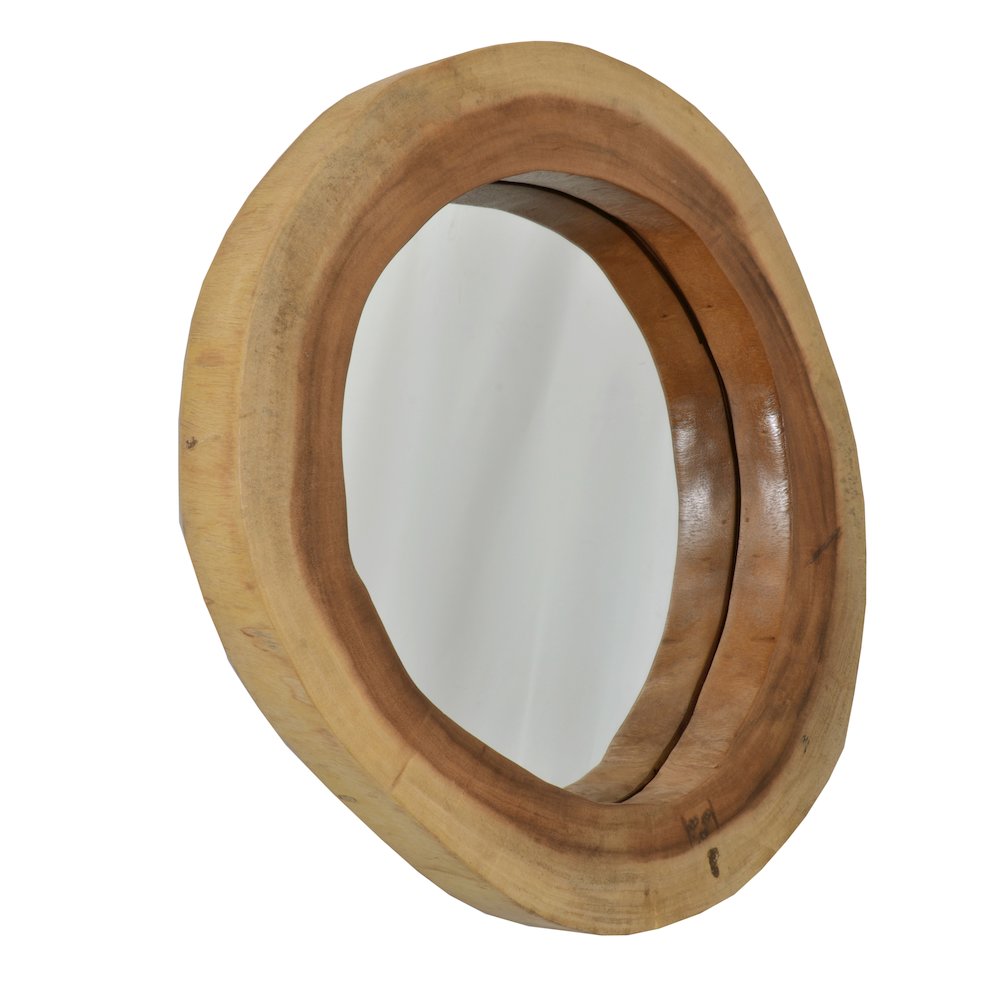 Suar Wood Accent Mirror